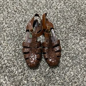 Cole Haan brown sandals, size 8 B